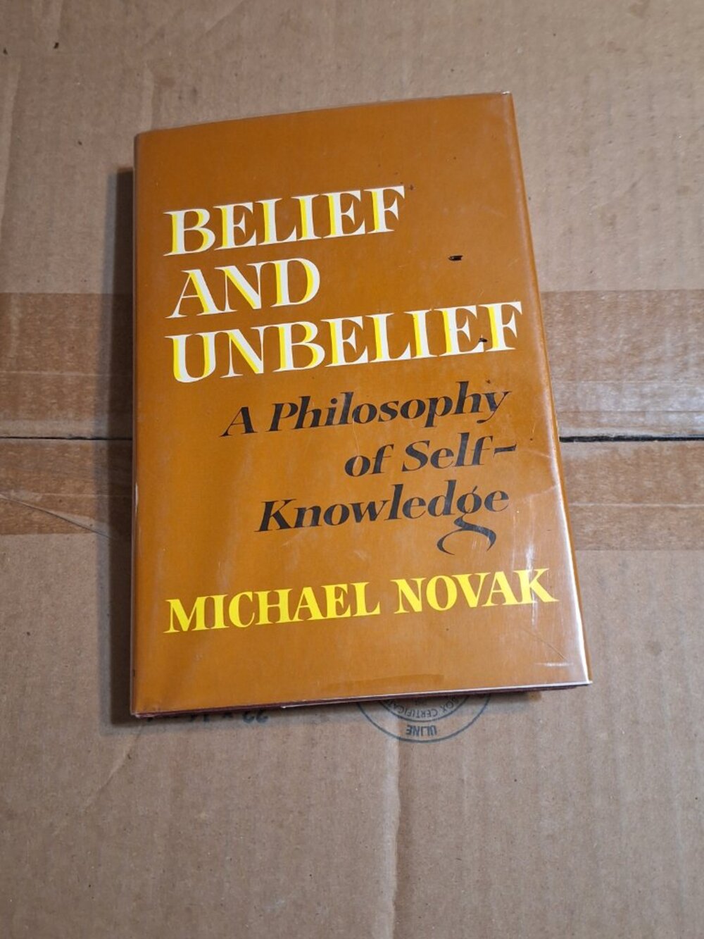 Belief and Unbelief